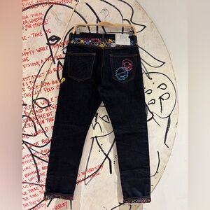 Stages Of Hyaline Of World Cartoon Japan Denim Jeans 31x32